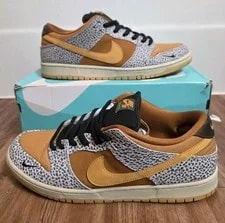 Nike SB — Size 13 - Nike SB Dunk Low Safari — Sneaker — resale