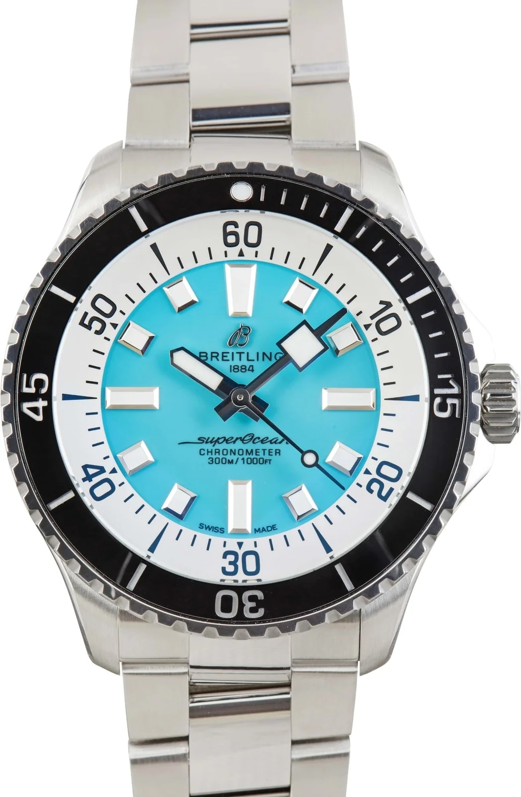 Breitling — Breitling Superocean Automatic 44 Turquoise Dial — Watch — resale