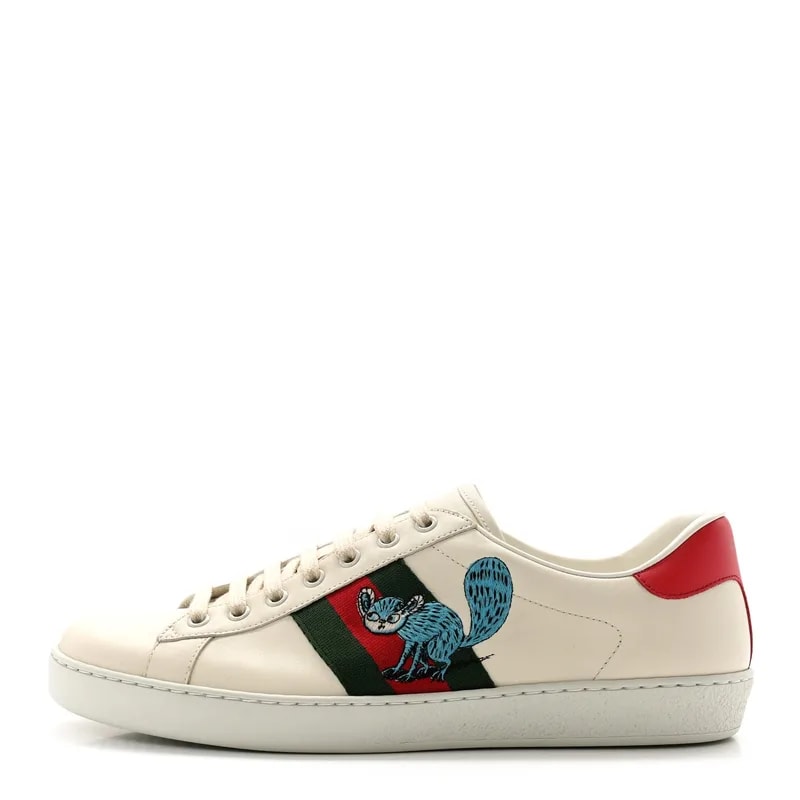 Gucci — X Freya Hartas Miro Soft Web Mythical Creature Embroidered Ace Sneakers 9.5 New Mystic — Sneaker — resale
