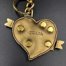 Prada — Prada Heart Shaped Key Holder Key Ring From Japan — Handbag — resale