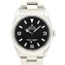 Rolex — Rolex ExplorerI 14270 36mm Stainless Steel Black #UW524 — Watch — resale