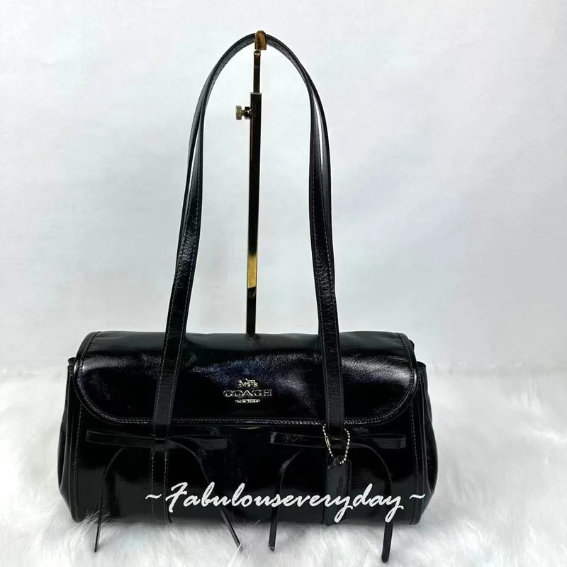 Coach — Coach Bridget Flap Shoulder Bag Bows — Handbag — resale