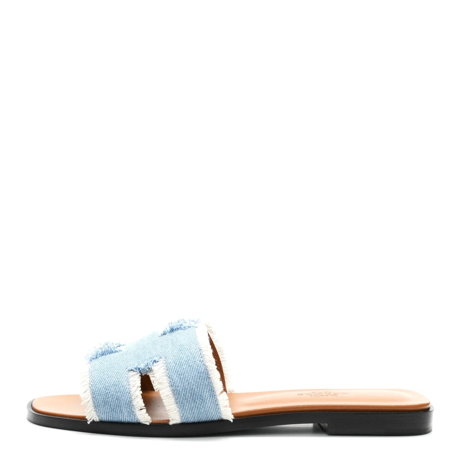 Hermès — Oran Fringe 36 Clair — Designer Shoe — resale