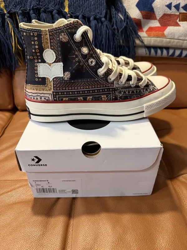 Converse — Isabel Marant X Converse 70 ’S Sz 7 Bandana Scarf — Sneaker — resale