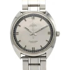 Omega — Omega Seamaster Cosmic SS Automatic Silver Dial — Watch — resale