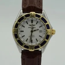 Breitling — Breitling Lady J Steel/Gold D52065 Quartz Gold Bezel BR615 — Watch — resale