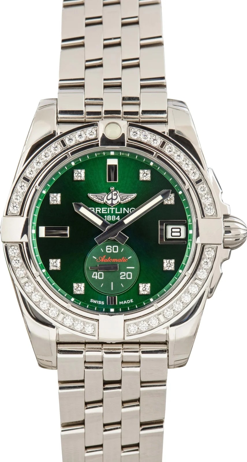 Breitling — Breitling Galactic 36 Green Dial — Watch — resale
