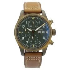 IWC — IWC Pilot Spitfire Chrono Bronze Green Dial 41mm Automatic ’S IW387902 — Watch — resale