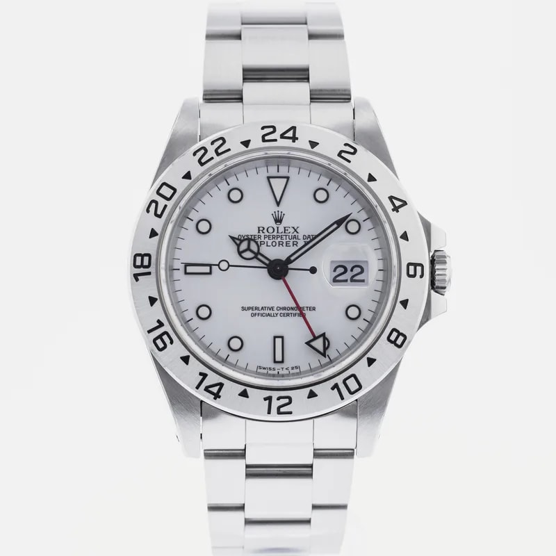 Rolex Explorer II Stainless Steel Watch 16570