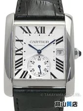 Cartier — Cartier Tank MC LM W5330003 / 3589 Stainless Steel Leather 34mm #TW3460 — Watch — resale