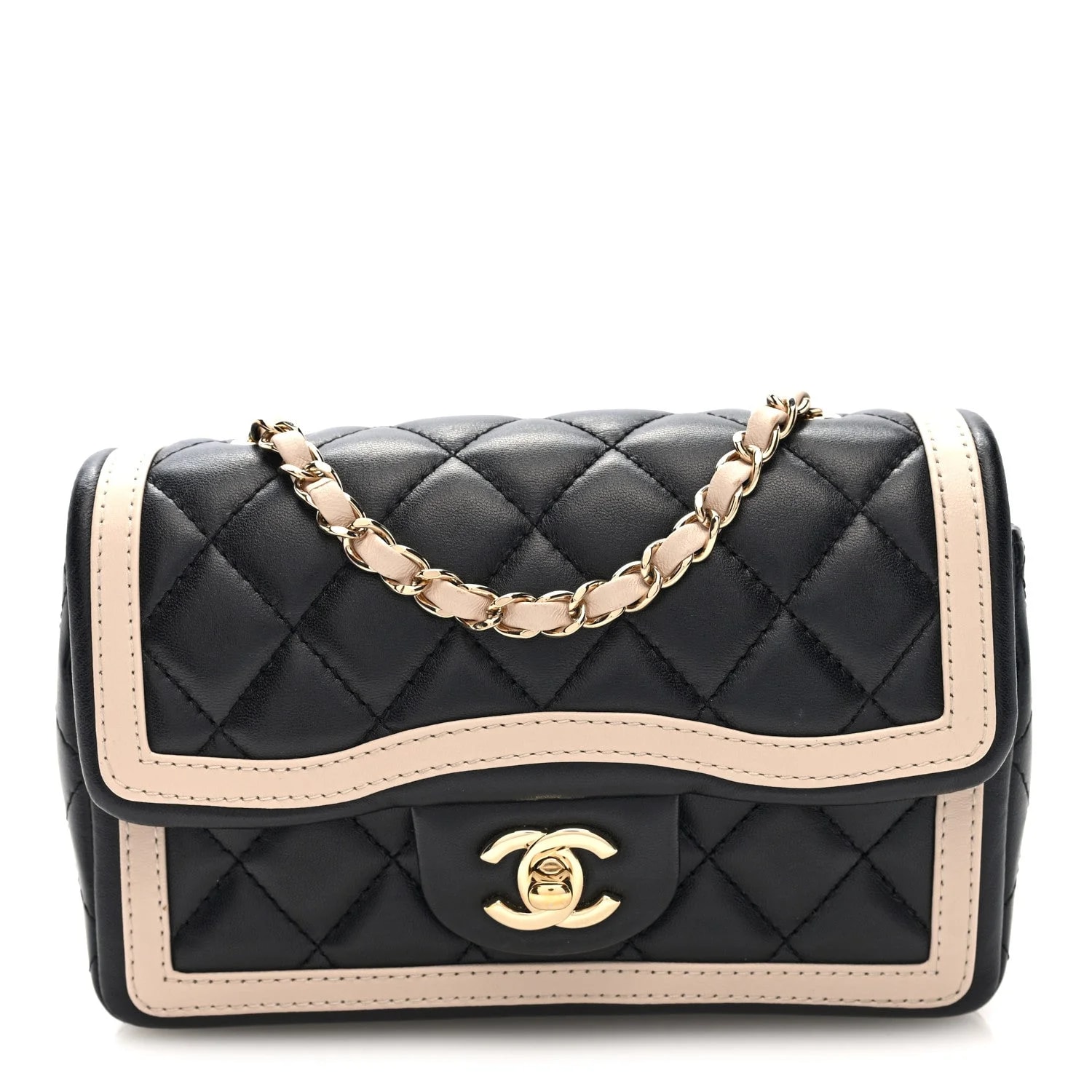 Chanel — Shiny Half Flap — Handbag — resale