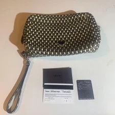 Prada — Prada VR0052 Fumo Disno With Removable Wristlet — Handbag — resale