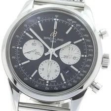 Breitling — Breitling Transocean AB0151 Chronograph Black Dial Automatic Watch_880579 — Watch — resale