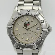 Tag Heuer — TAG Heuer WE1211-R Professional 200m Good Quartz Stainless Steel Gray Dial 36mm — Watch — resale