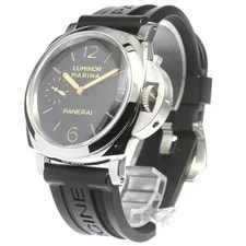 Panerai — Officine Panerai Luminor Marina 1950 PAM00422 47mm SS Black Dial #C2802 — Watch — resale