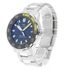 IWC Schaffhausen — IWC Schaffhausen Aquatimer 2000 IW356801 44mm SS Black Dial Automatic Date #C437 — Watch — resale
