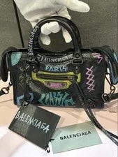 Balenciaga — Balenciaga City Nano Graffiti 505555 — Handbag — resale