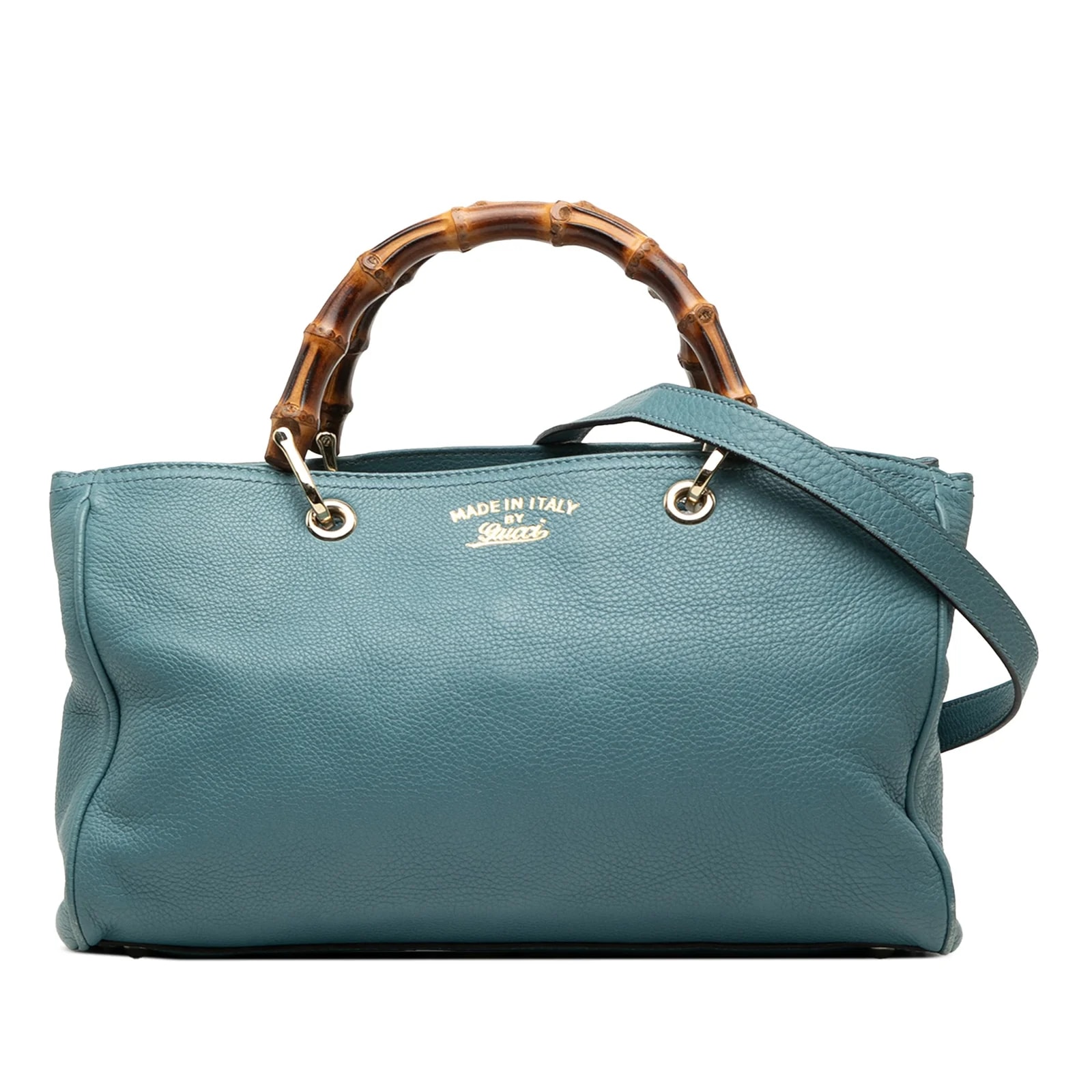 Gucci — Medium Bamboo Shopper Satchel — Handbag — resale