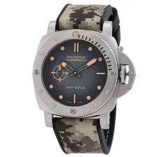 Panerai — Panerai Submersible QuarantaQuattro Navy Seals Automatic Black Dial — Watch — resale