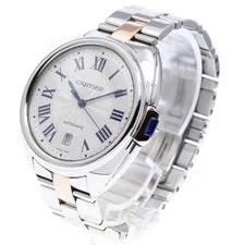 Cartier — Cartier CLÉ DE W2CL0002 40mm SS Silver #C3821 — Watch — resale
