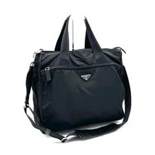 Prada — Prada 2way Triangle Logo 77831 — Handbag — resale