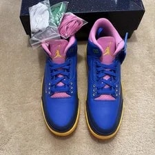Air Jordan — Air Jordan 3 Retro OG Brazil SP Racer /Lucky IV4871-400 — Sneaker — resale