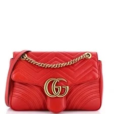 Gucci — Gucci Matelasse GG Marmont Medium Flap — Handbag — resale