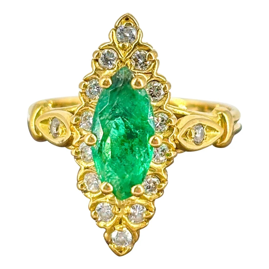 Marquise and Halo Mediterranee Cocktail — Jewelry — resale