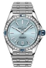 Breitling — 2026 Breitling Super Chronomat Ice Blue Dial Stainless Steel A17356531C1A1 — Watch — resale