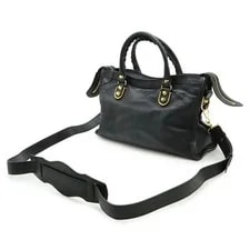 Balenciaga — Balenciaga Classic Metallic Edge City Hand — Handbag — resale