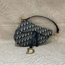 Dior — Dior Saddle Monogram Embroidered and - Excellent #Iuaewm — Handbag — resale