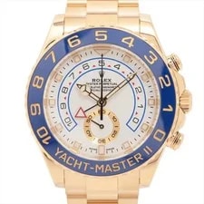 Rolex — Rolex Yacht-Master II 116688 YG AT White Dial — Watch — resale
