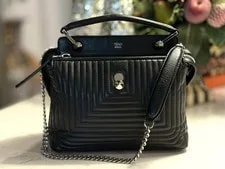 Fendi — Fendi Dotcom Click Quilted W/ Removable — Handbag — resale