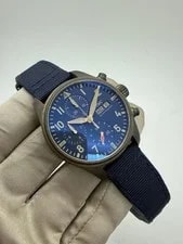 IWC — 2022 IWC Pilots Bronze Case 41mm Automatic Blue Dial IW388109 B+P — Watch — resale