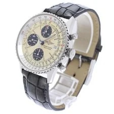 Breitling — Breitling Navitimer A13022 42mm SS Beige / Black #C5141 — Watch — resale