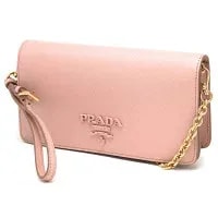 Prada — Prada Chain Wallet Shine Pesco — Handbag — resale