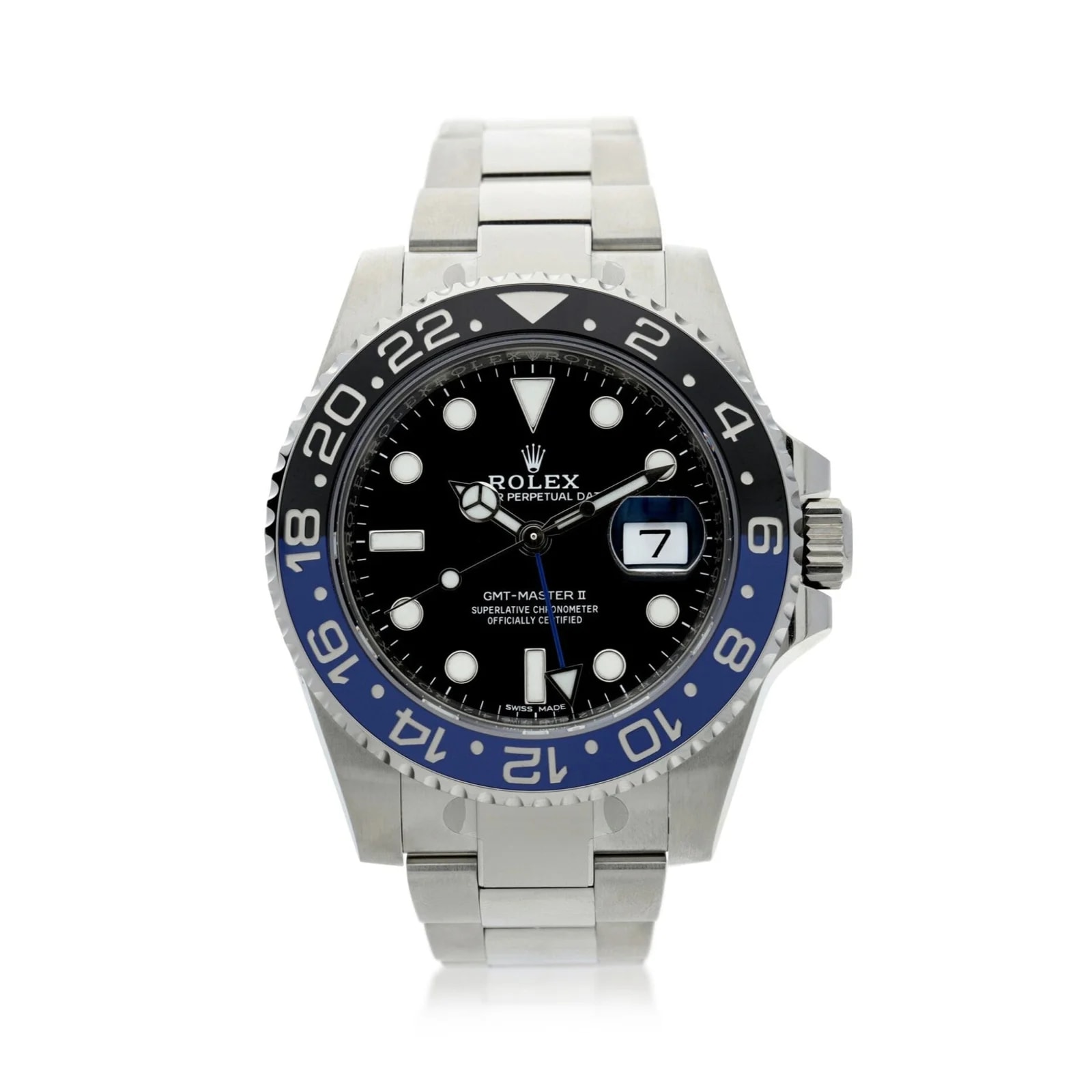 Worldofluxuryus — Rolex GMT Master II Stainless Steel & Ceramic — Watch — resale