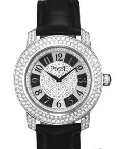 Worldofluxuryus — Piaget Classic 18K White Gold & Diamonds Lady's — Watch — resale
