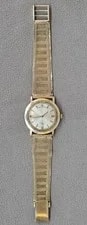 Jaeger-LeCoultre — 14k Gold Jaeger-LeCoultre +14k Mesh Bracelet Band — Watch — resale