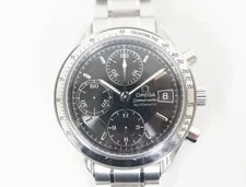 Omega — Omega 3513.50 Speedmaster Date Black Dial Stainless Steel Automatic — Watch — resale