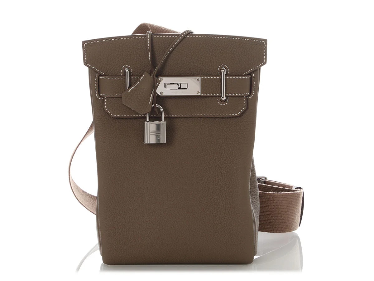 Hermès — Hermès Etoupe Hac À Dos — Handbag — resale