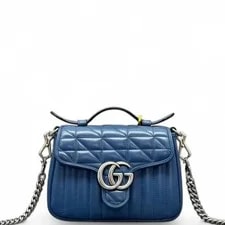 Gucci — Gucci Mini GG Marmont Top Handle (zz070326n8r) — Handbag — resale