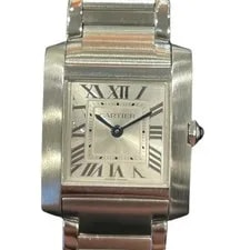 Cartier — Cartier Tank Française SM WSTA0065 Silver Quartz #516 — Watch — resale