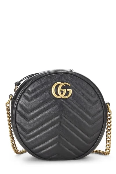 Gucci — GG Marmont Round Mini — Handbag — resale