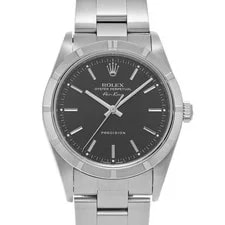 Rolex — Rolex Air-King 14010 34mm Stainless Steel Black #WW2184 — Watch — resale