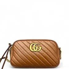 Gucci — Gucci Matelasse Small GG Marmont Chain (ym062226a6r) — Handbag — resale