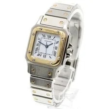 Cartier — Cartier Santos Galbe SM 24mm SS White Dial Automatic #C3091 — Watch — resale