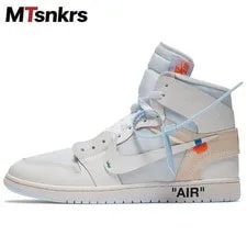 Off-White — Off-White X Air Basketball Shoes New — Sneaker — resale
