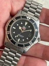 Tag Heuer — TAG Heuer 973006F 2000 Professional Quartz Black From JP — Watch — resale