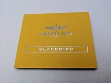 Breitling — Breitling Blackbird Instruction Manual Instructions 説明書 Instructions — Watch — resale